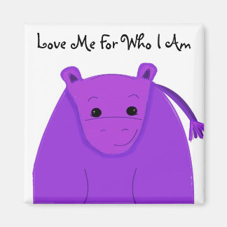 Imã Legal Purple Hippo