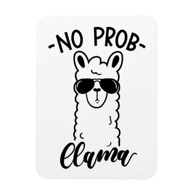 Ímã Legal Sem Prob Llama (Vertical)