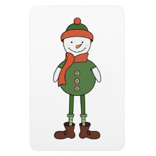 Ímã Legal Snowman