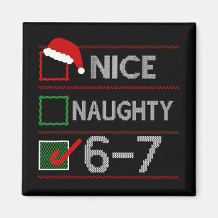Imã Legal Travesso 6 7 Meme 67 Natal Seis Sete Suor