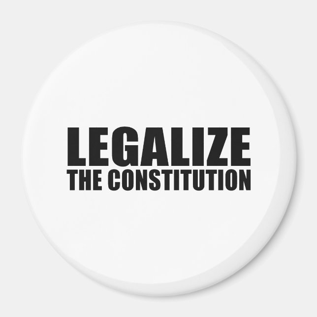 Imã Legalizar a Constituição (Frente)