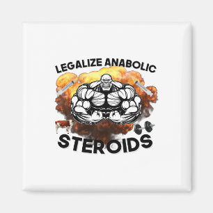 Imã Legalize Esteroides Anabolizantes Diversão Academi