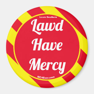 Imã Legenda Com Compaixão Vermelho/Amarelo