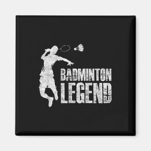 Imã Legenda de Badminton _ Shuttle Racket _ Toque de B