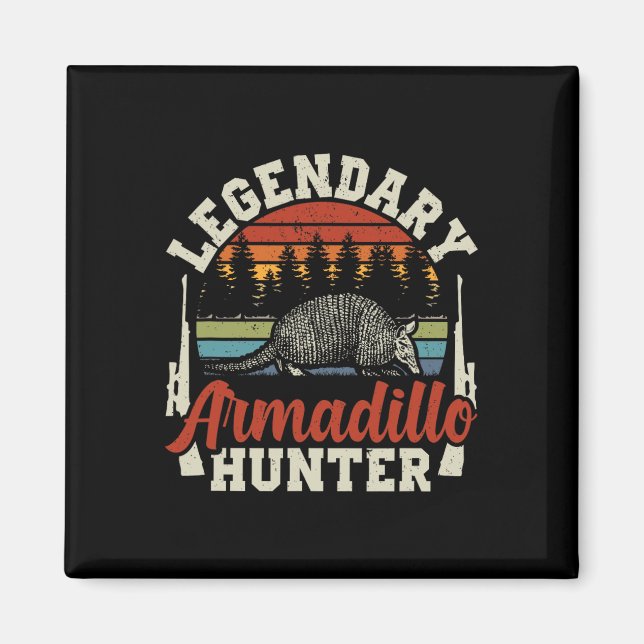 Imã Legendário Armadillo Hunter Gift (Frente)