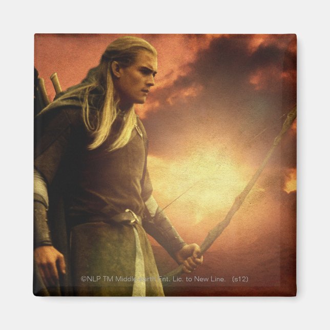 Imã LEGOLAS GREENLEAF™ com Arco (Frente)