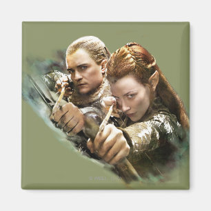 Imã LEGOLAS GREENLEAF™ e TAURIEL™ Graphic