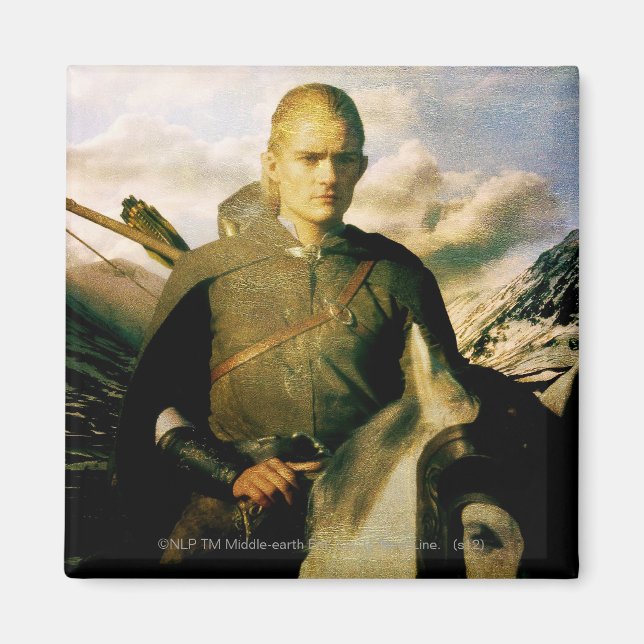 Imã LEGOLAS GREENLEAF™ Feche no cavalo (Frente)