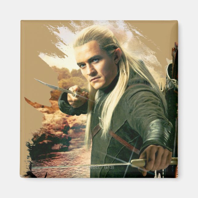 Imã LEGOLAS GREENLEAF™ Gráfico 2 (Frente)
