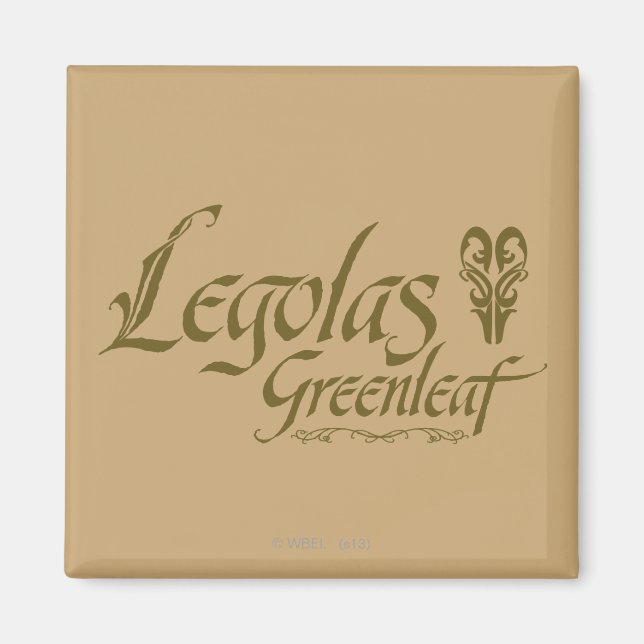 Imã LEGOLAS GREENLEAF™ Name (Frente)
