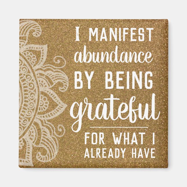 Imã Lei De Citação Inspiracional De Atração Motivacion (Frente)