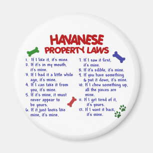 Imã Lei de Propriedade HAVANESE 2