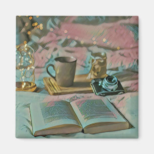 Imã Leia Livros, Beba Café