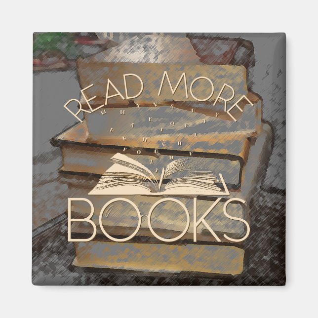 Imã Leia mais livros (Frente)