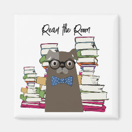 Imã Leia o cachorro da sala