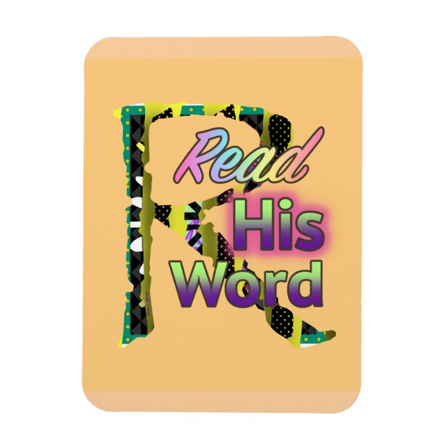 Ímã Leia o HIS Word Refrigerator  (Vertical)