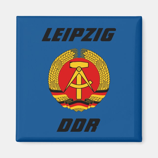 Imã Leipzig, DDR - Deutsche Demokratische Republik (Frente)