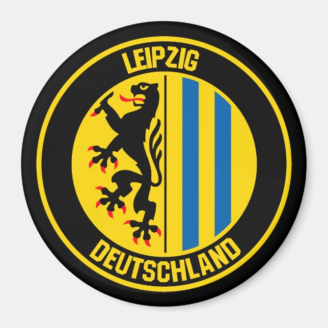 Imã Leipzig Round Emblem (Frente)