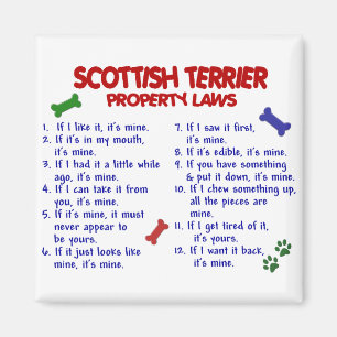 Imã Leis 2 da propriedade de TERRIER do SCOTTISH