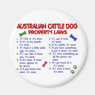 Imã Leis AUSTRALIANAS 2 da propriedade do CÃO do GADO