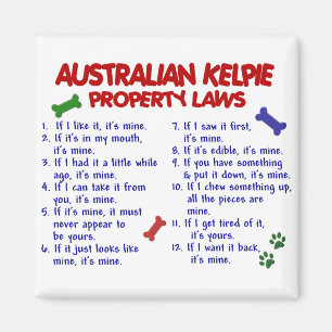 Imã Leis AUSTRALIANAS 2 da propriedade do KELPIE
