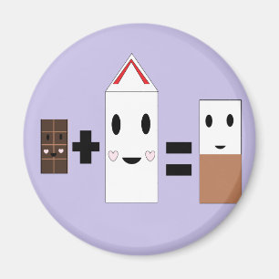 Imã Leite de chocolate