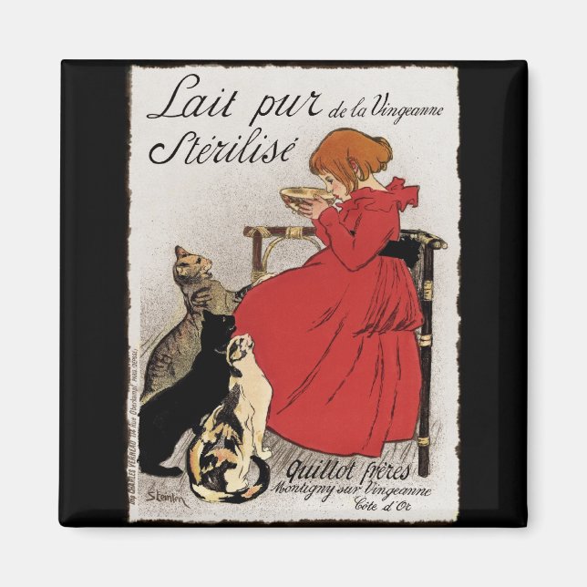 Imã Leite de ensaio para os Gatinhos (Frente)