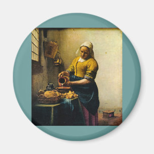 Imã Leite de Leite de Servo de Vermeer (cerca de 1660)