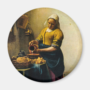Imã Leite de Leite de Servo de Vermeer (cerca de 1660)