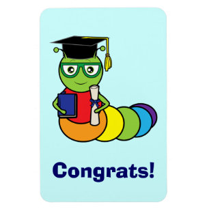 Ímã Leitor ávido da graduação com diploma