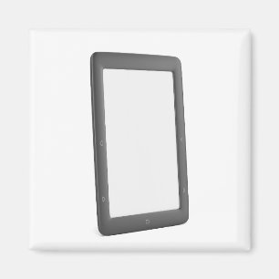 Imã Leitor de E-book em branco