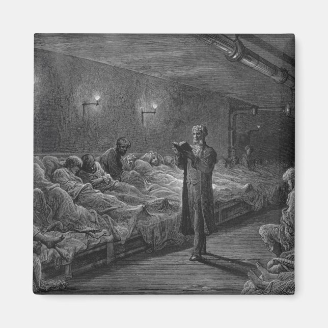 Imã Leitor de Escrituras em Refúgio Noturno (Frente)