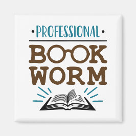 Imã Leitor de Livros Aviários do Bookworm Profissional