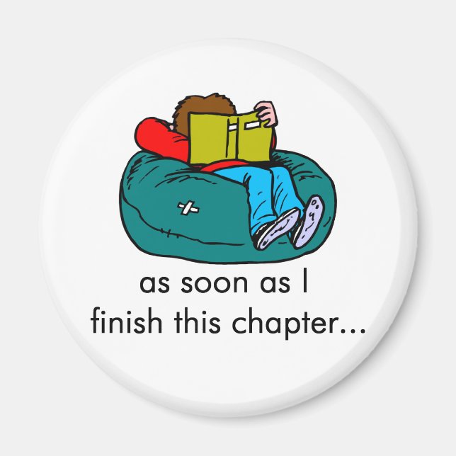 Imã Leitor de T-shirts e presentes. (Frente)