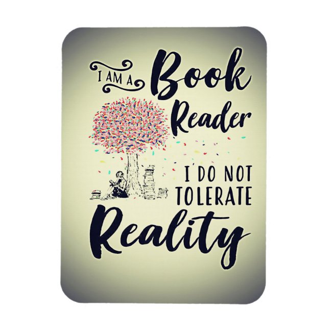 Ímã Leitor Presente Sou Um Leitor De Livros (Vertical)