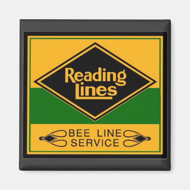 Imã Leitura da Estrada de Ferro,Serviço de Linha de Ab (Frente)