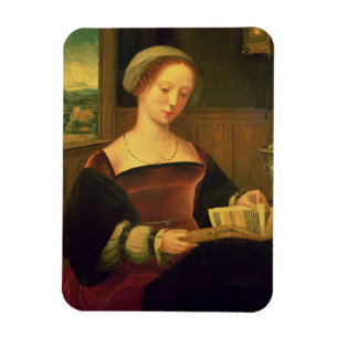 Ímã Leitura da Maria Madalena (óleo no painel)