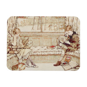 Ímã Leitura de crianças em safra