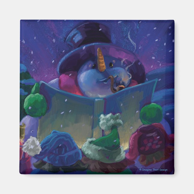 Imã Leitura de Inverno (Frente)