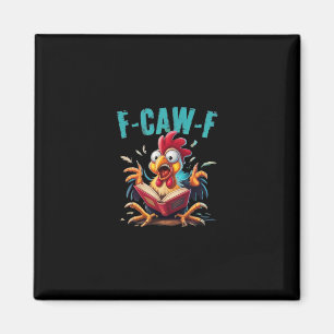 Imã Leitura de livro F-caw-f Grito de galinha engraçad