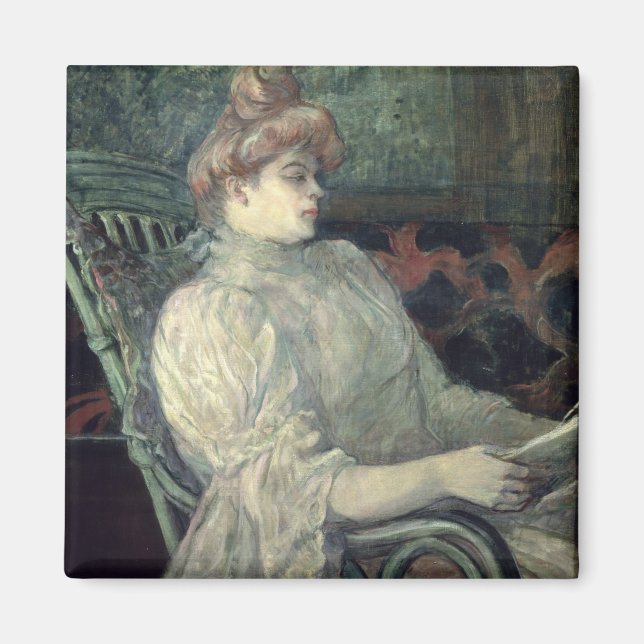 Imã Leitura de Mulher (Frente)