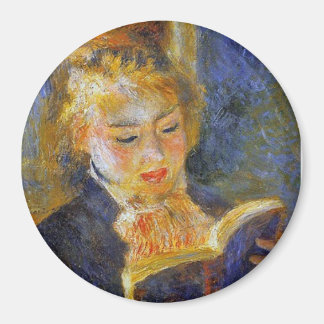 Imã Leitura de Mulher - Auguste Renoir