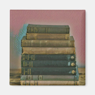 Imã Leitura de presente de trabalho de arte