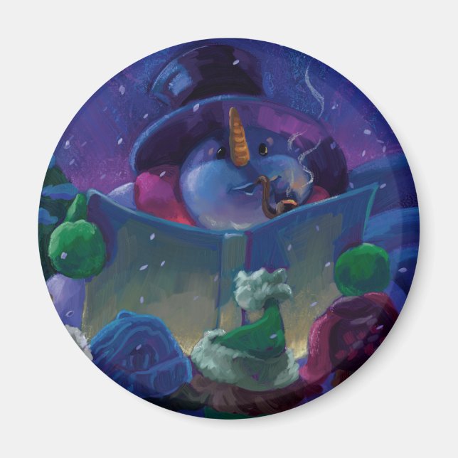 Imã Leitura de Tempo Inteiro (Frente)