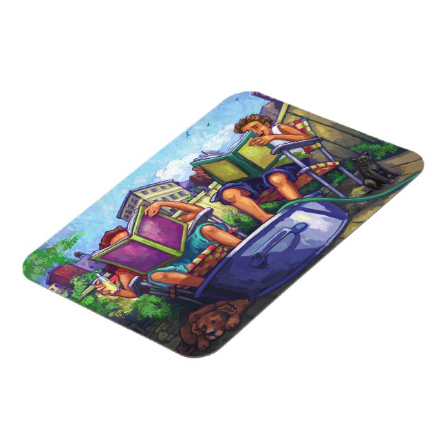 Ímã Leitura de Verão (Left Side)