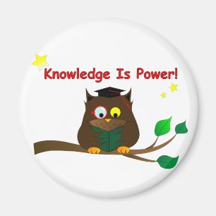 Imã Leitura de Wise Owl