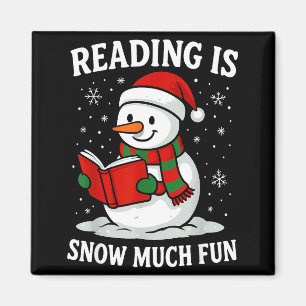 Imã Leitura Divertida de Natal É Muita Neve Livro do B
