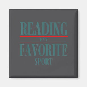 Imã Leitura Divertida É Meu Livro Favorito Srt Citação