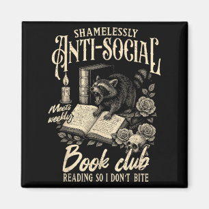 Imã Leitura do Livro em Lover Bookish Sem Dúvida Anti-