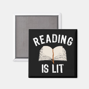 Imã Leitura é Lit - Leitura de livros de literatura -